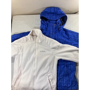 Columbia Women's Interchange Jacket Fleece Liner Blue XL 3 in 1 Ski Snowboard - Picture 1 of 17