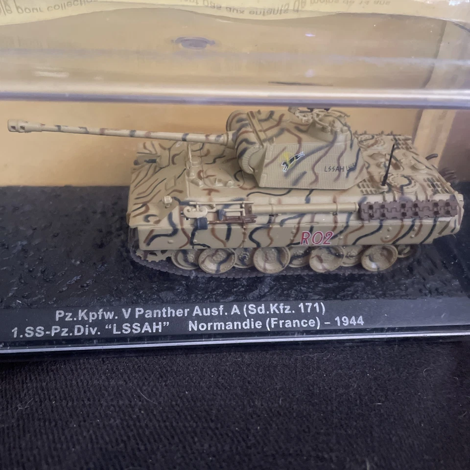 Deagostini Combat Tank PZ KPFW V Panther SD.KFZ 171 Normandie France 1944 1:72 - Image 1 of 1