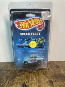 Vintage 1988 Hot Wheels Speed Fleet Teal V.W. Beetle Bug #7671 NEW - Picture 1 of 6