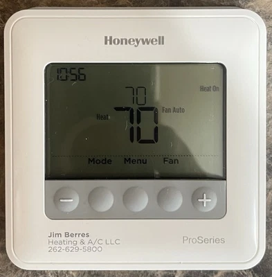 Honeywell Home TH4110U2005 Pro Series Programmable Thermostat Tested Works - Image 1 of 4