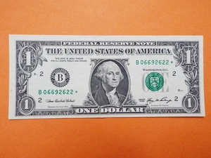 2006 $1 FRN Star Note AU Cond. - B06692622✫ - New York, NY. - Picture 1 of 6