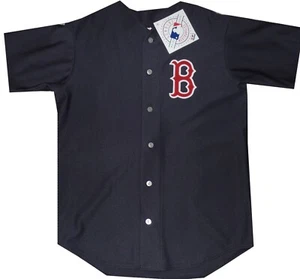 Boston Red Sox Graphitgrau Majestic Style Trikot TB96 Neu Etikett aufgenäht - Bild 1 von 4