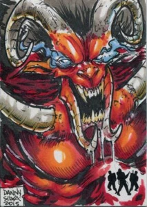 Cryptozoic Ghostbusters 2016 Sketch Card By Danny Silva - Picture 1 of 1
