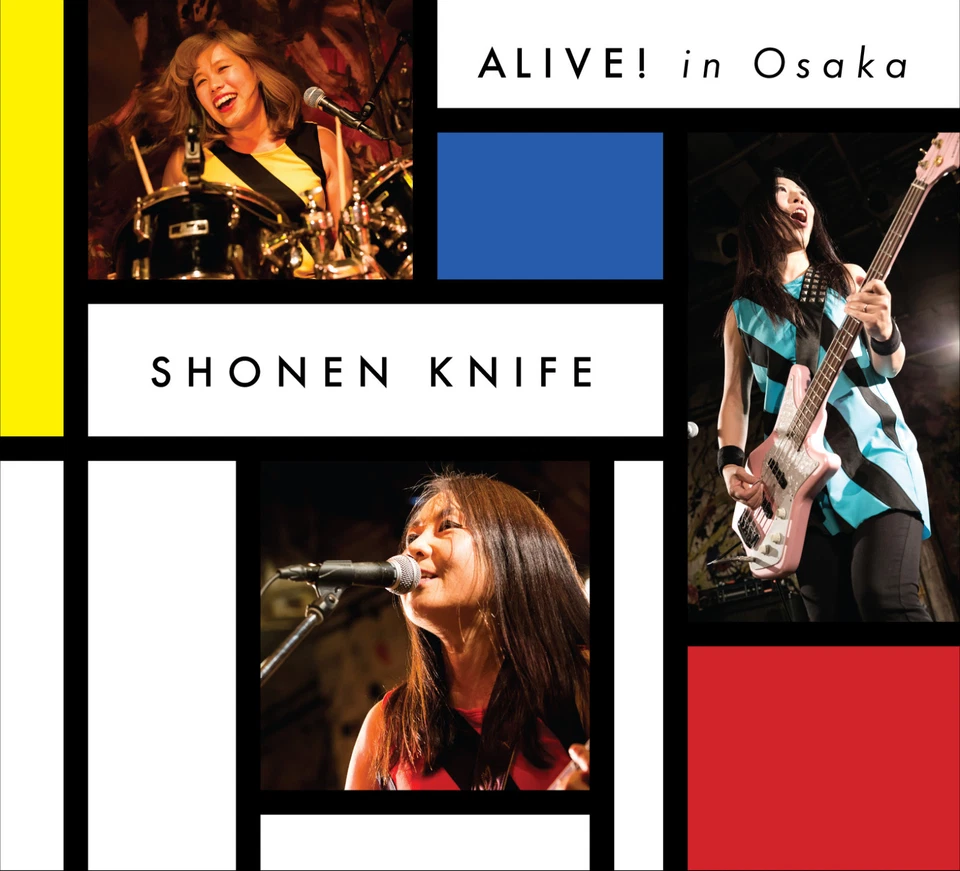 SHONEN KNIFE New Sealed Ltd Ed 2025 LIVE 2017 OSAKA CONCERT DVD & CD SET - Image 1 of 1