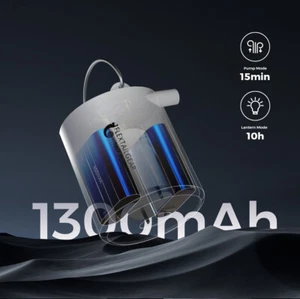 FLEXTAIL MINI PUMP - Rechargeable Air Pump with 1300mAh Battery for Air Beds - Picture 1 of 12