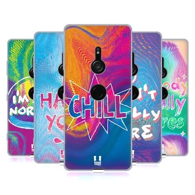 FUNDA HEAD CASE DESIGNS SUPERPOSICIONES HOLOGRÁFICAS GEL SUAVE PARA TELÉFONOS SONY 1 Foto 1 de 4