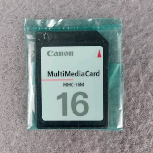Canon 16MB Multi Media Memory Card MMC16M For Older Digital Camera eBay