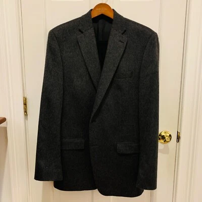 Neiman Marcus 100% Cashmere Blazer Sport Coat Jacket Men's 44 L - Image 1 of 4