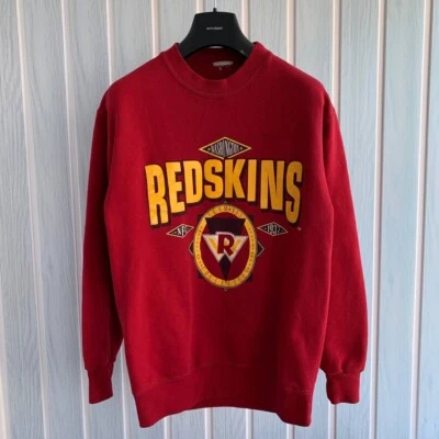 Vintage Washington Redskins NFL Team Red Cotton Crew Neck Sweatshirt Size S - Image 1 of 4