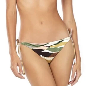 Cosita Linda Sandstone Tie Side Swim Bottoms XL Beaded NWT - Imagen 1 de 6