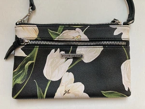 NEW DANA BUCHMAN FLORAL TULIP PRINT SMALL HANDBAG - Picture 1 of 3