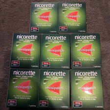 Nicorette InvisiPatch Step 1 X8 ALL NEW