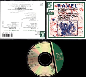 CD RAVEL DEBUSSY LILY LASKINE ALAIN MARION JACQUES LANCELOT - Picture 1 of 1