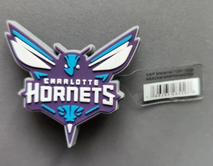 New Genuine Original Crocs NBA Charlotte Hornets Logo Shoe Charm Jibbitz - Picture 1 of 2