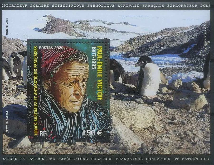 TAAF, French Antarctic Territory 2021 Polar Research, Paul-Emile Victor MNH** - Image 1 of 1