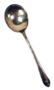 Exquisite Soup Spoon Silverplate Gumbo Wm Rogers & Son International Silver 1940 - Picture 1 of 6