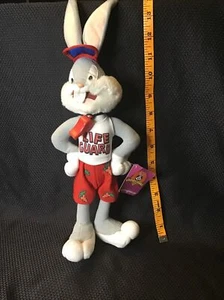 Bugs Bunny Plush Lifeguard Looney Tunes Stuffed Animal 2003 15 Inches Adjustable - Picture 1 of 2