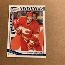 B99 2013/14 O Pee Chee Marquee Rookie #505 Roman Cervenka Calgary Flames￼