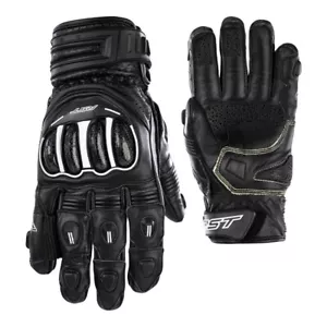 RST Tractech Evo 4 Short Motorcycle Gloves Black - Picture 1 of 5