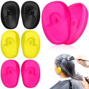 6Pcs Ear Protector Salon Ear Caps Hair Dye Hair Dyeing Accessories - Picture 1 of 11