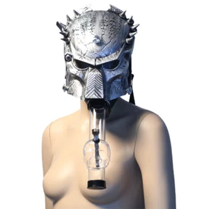PREDATOR GAS MASK BONG - Novedad Plástico Fumar Gas Máscara Bong Regalo - Pipa de Agua - Imagen 1 de 5