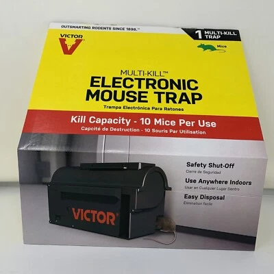 Гуманная электронная мышеловка Victor M260 комнатная многофункциональная быстрая и простая утилизация - Изображение 1 из 4