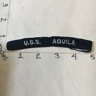 Us Navy Shoulder Strip Tab Rocker Patch Uss Aquila *7/17/22