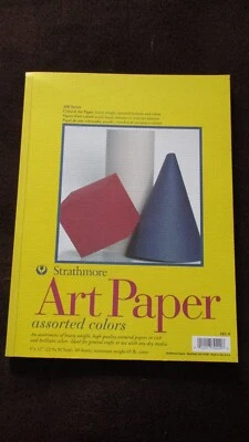 Strathmore 300 Series Art Paper Assorted Colors #381-9 35/40 Sheets - Image 1 of 4