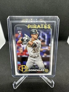 2024 Series 1 Base #168 Nick Gonzales / - Pittsburgh Pirates ! - Picture 1 of 2