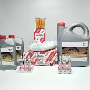 Original Toyota Alphard\Vellfire GGH20 Service Kit 2008-15 mit Zündkerzen &5W30 - Bild 1 von 1