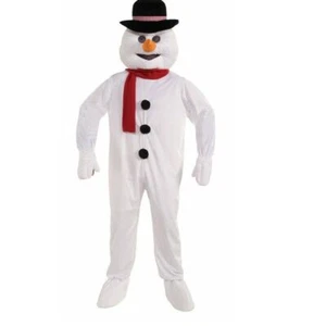 Snowman - Plush - Mascot - Costume - Adult - One Size - Picture 1 of 1