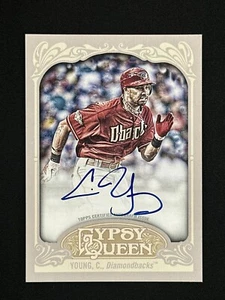 2012 Topps Gypsy Queen Chris Young Auto Diamondbacks - Picture 1 of 2