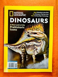National Geographic Dinosaurs A New Look at the Prehistoric Icons New Magazine - Picture 1 of 1