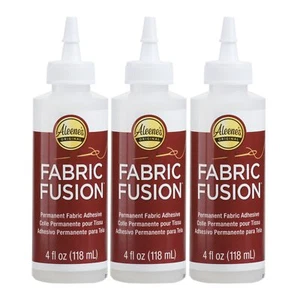 Fabric Fusion Permanent Fabric Adhesive 3-Pack, 4 oz. - Picture 1 of 6