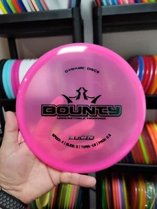 Dynamic Discs Pink 176g Lucid Bounty Midrange Golf Disc - Picture 1 of 2
