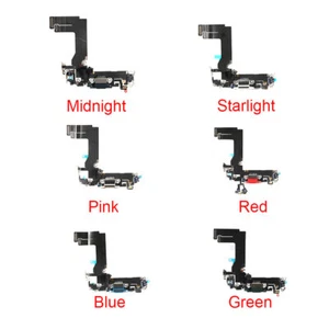 Para iPhone 13 mini enchufe de carga base conector conector puerto micrófono cable flexible - Imagen 1 de 13
