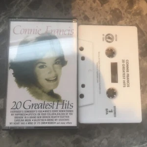 CONNIE FRANCIS  " CONNIE FRANCIS - 20 GREATEST HITS "  CASSETTE   - Picture 1 of 2