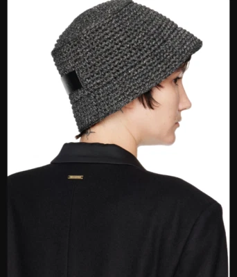 Sombrero de cubo JW Anderson talla 56 color plata 910 nuevo con etiquetas mspr 240 Foto 1 de 4