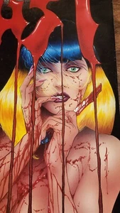 1988 AD Universe Tim Vigil 88 Poster, Northstar Comics, Rare, L@@K - Picture 1 of 6