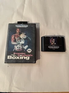 Evander Holyfield's "Real Deal" Boxing (Sega Genesis, 1992) CIB CLEANED & TESTED - Picture 1 of 2