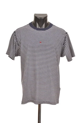 Camiseta DDP Stone Island Marina a Rayas Azul 7015233X9 Talla M Foto 1 de 4