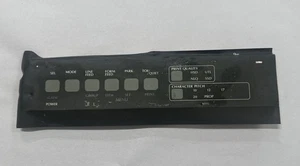 Okidata Microline 320 9 Pin Printer Faceplate Control Panel Tested - Picture 1 of 5