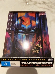 Transformers: Rise of the Beasts 4K + Blu-ray Steelbook Limited Edition - Picture 1 of 5