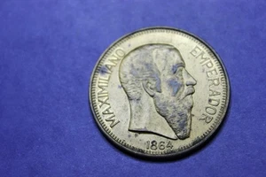 MARKE-MEDAILLE-MAXIMILIANO-EMPERADOR-1864 - Bild 1 von 2