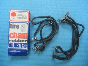 Campbell Chain Co. Rubber Tire Chain Adjusters 1 Pair 002-9110--NEW + 1 Extra Pr - Picture 1 of 11
