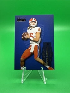 Trevor Lawrence 2021 Wild Card Matte Premier Blue Rookie Card #LBC-1. O2 - Picture 1 of 2
