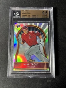 2011 Finest Refractors #94 Mike Trout BGS 9.5 - Picture 1 of 2