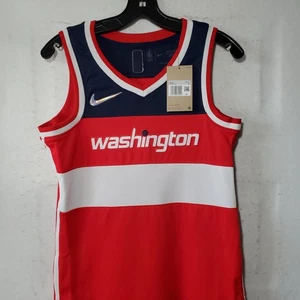 Washington Wizards Basketball Jersey Mens XS Red NBA Nike Dri Fit Icon Edition - Picture 1 of 13