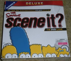 The Simpsons Scene It Deluxe DVD Game NEW Sealed - Picture 1 of 1