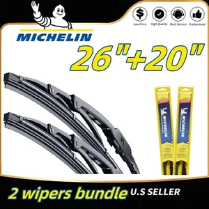 Matched Set of 2 Wipers 26"+20" Michelin Premium Wiper Blades - 32-260 32-200 - Bild 1 von 12
